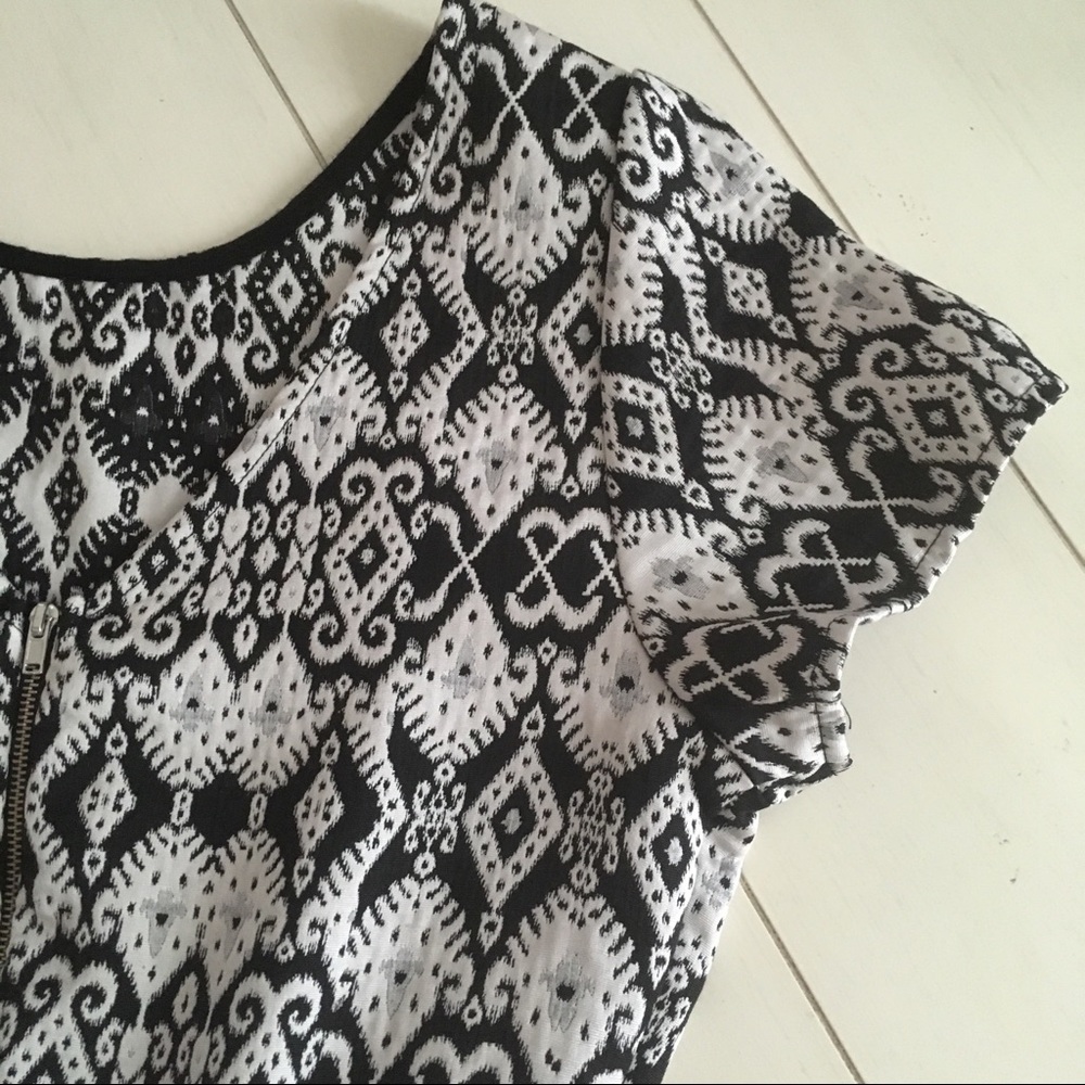 One Clothing Fit & Flare Tribal Print Dress - Picture 4 of 8